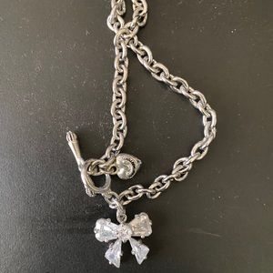 Juicy couture Bow bracelet (silver)